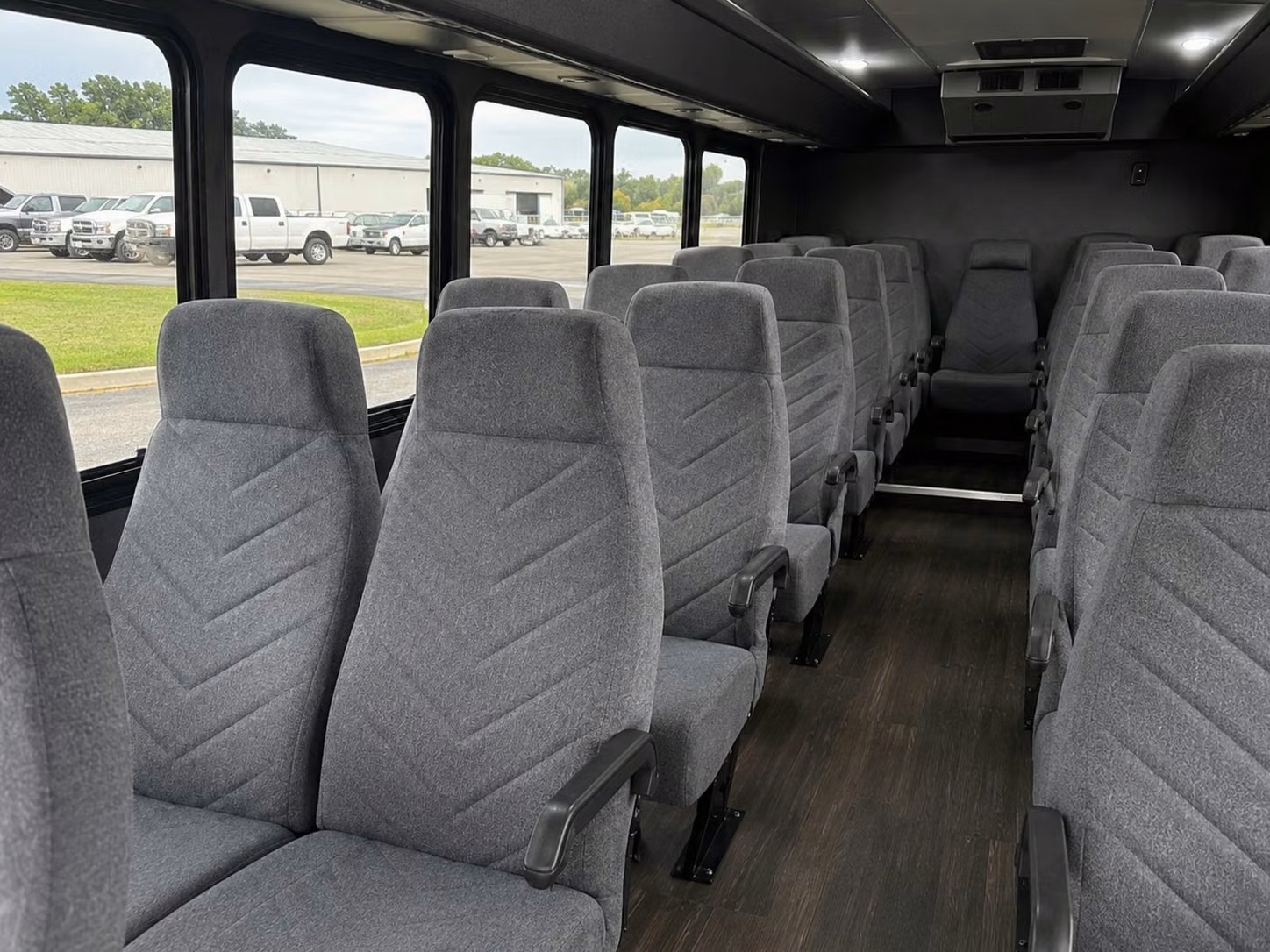 18 passenger minibus inside