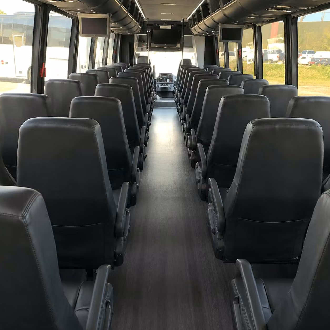 25 passenger minibus interior