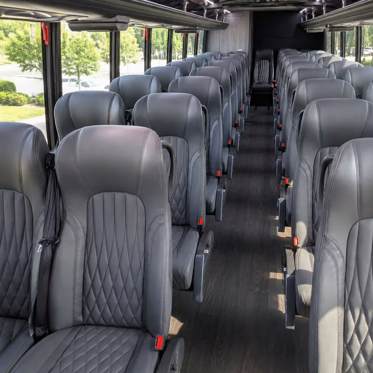30 passenger minibus inside