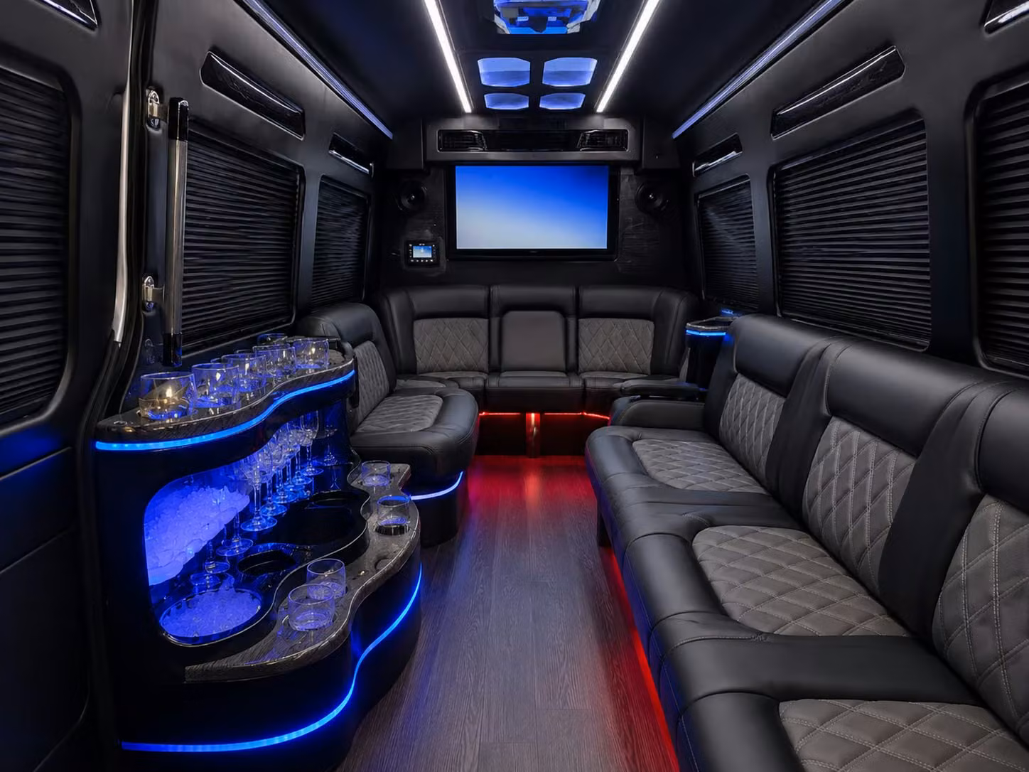 bus rental options for corpus christi trips