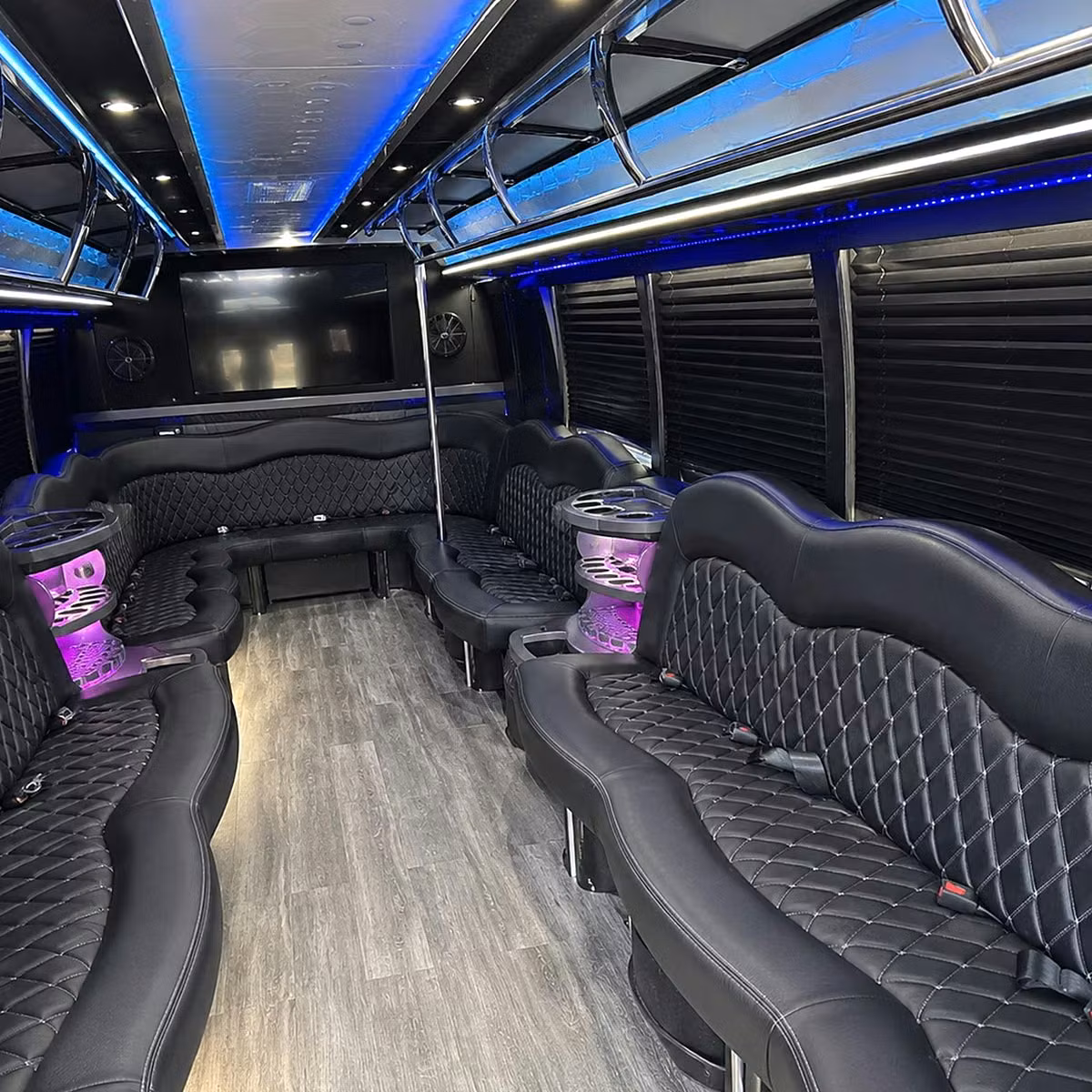 party bus interior
